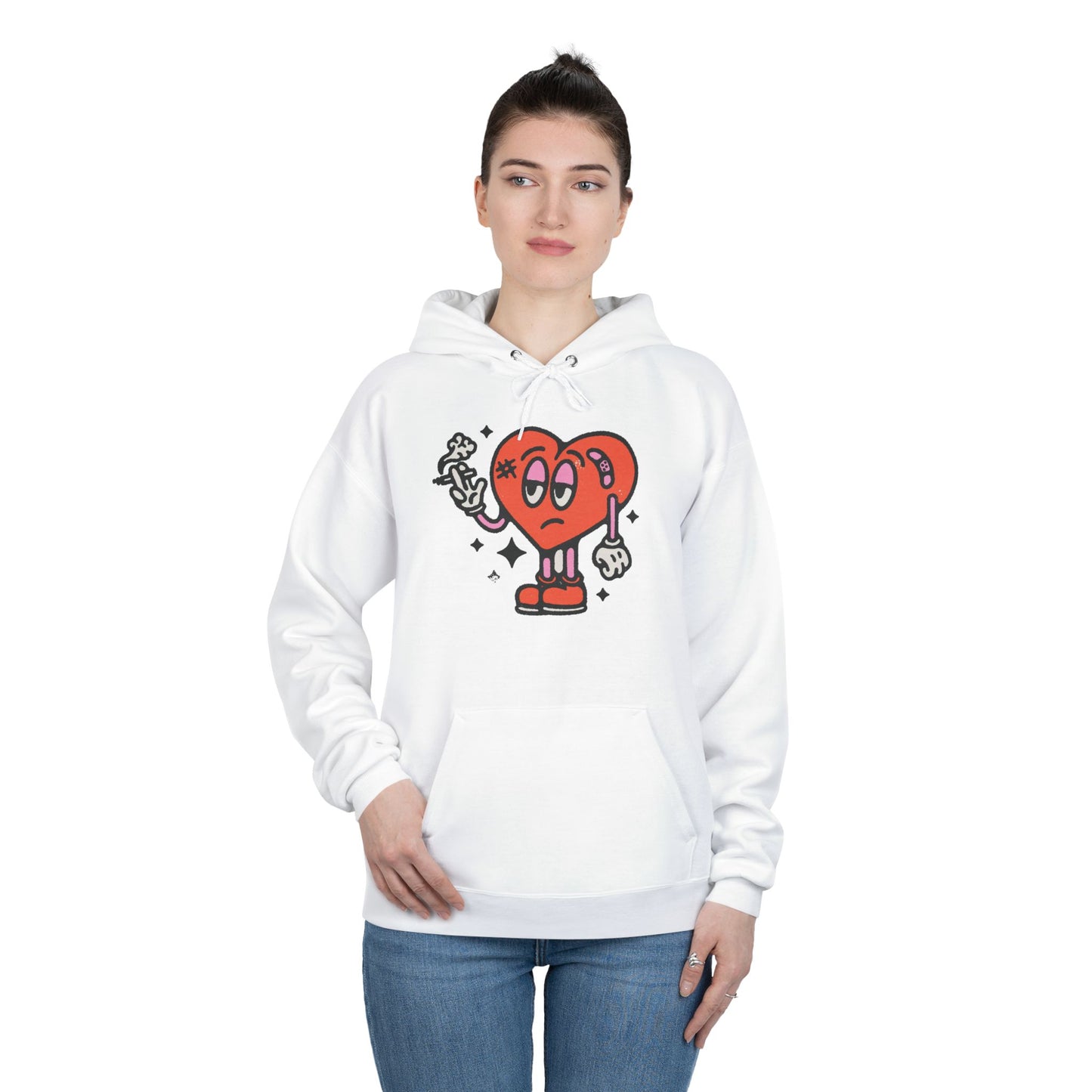 Unisex Hoodie Sweatshirt - 'F*ck Love' Theme for Singles