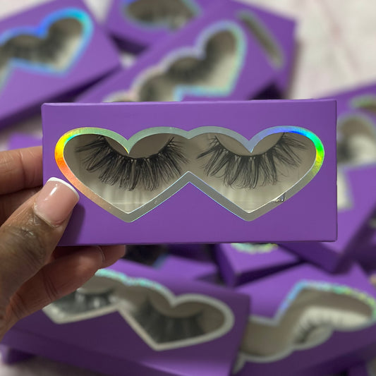 Amber Faux Mink Lashes | DaRoyal Way