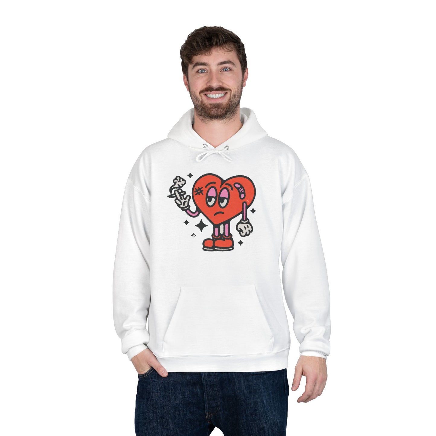Unisex Hoodie Sweatshirt - 'F*ck Love' Theme for Singles