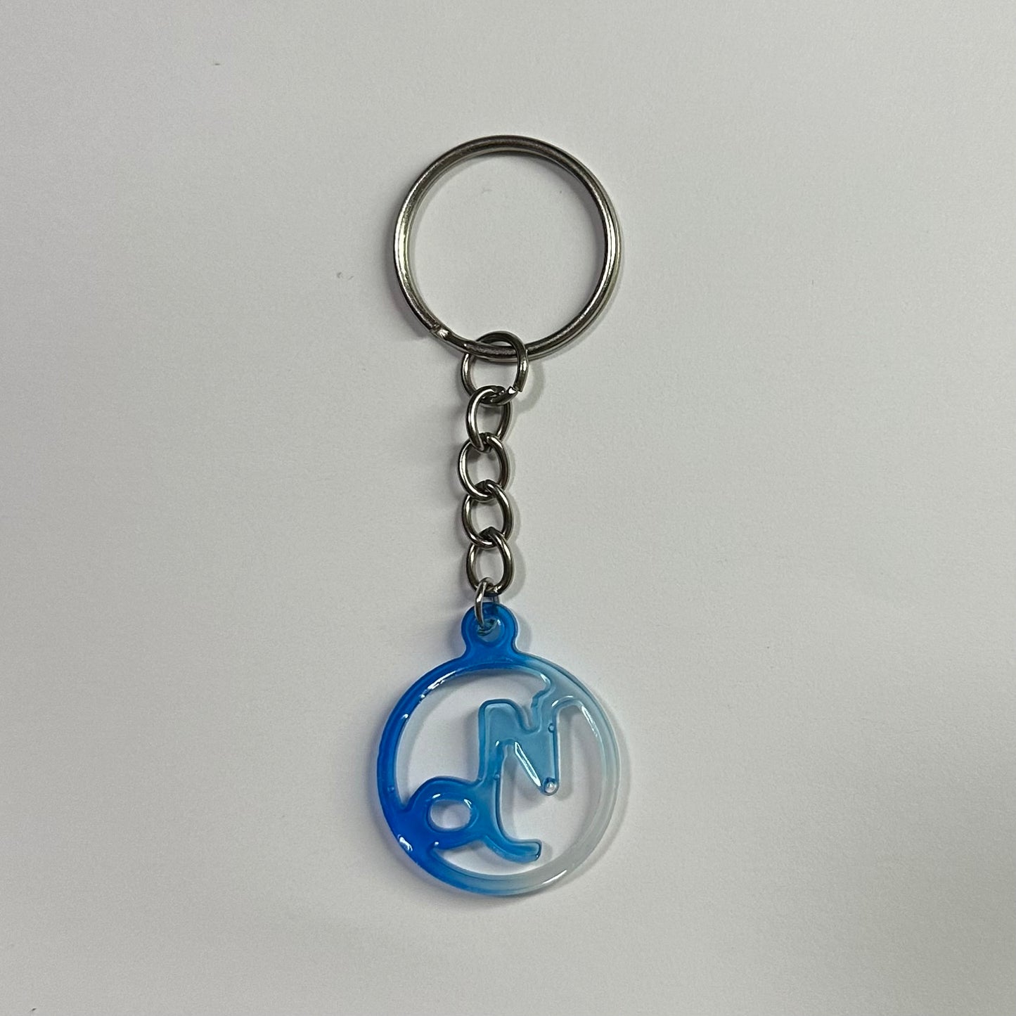 DaRoyal Resin Zodiac Keychains – Blue Color for Every Astrological Sign